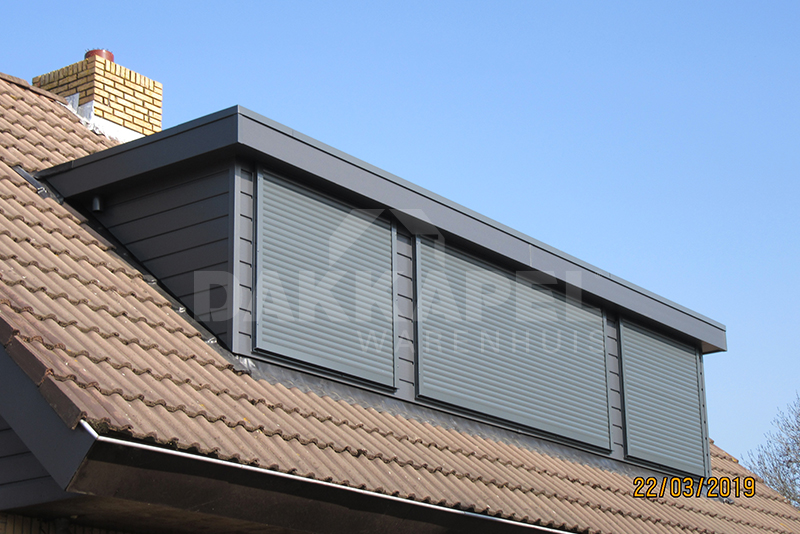 Dakkapel Warenhuis traditionele dakkapel donkere uitstraling