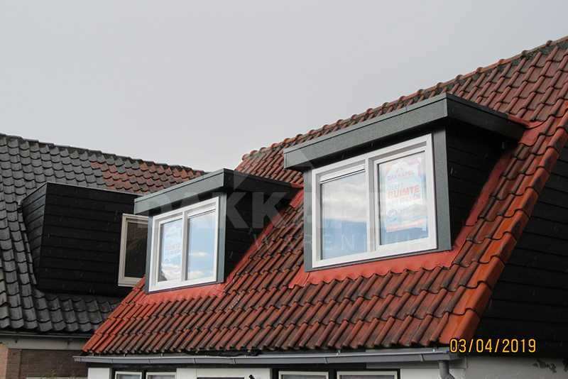 Dakkapel Warenhuis kader dakkapel zwart