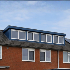 Dakkapel Warenhuis Trespa Dakkapel Breed Blauw