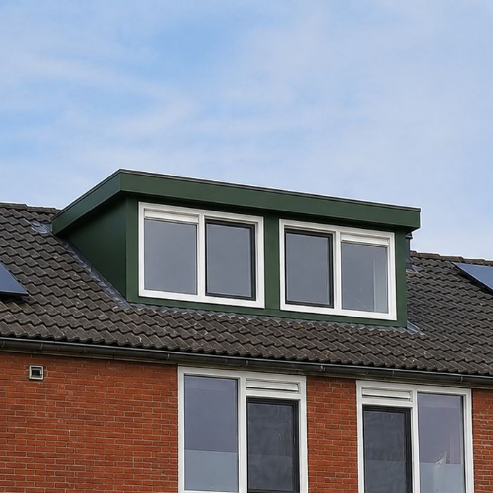 Dakkapel Warenhuis Trespa Dakkapel Groen